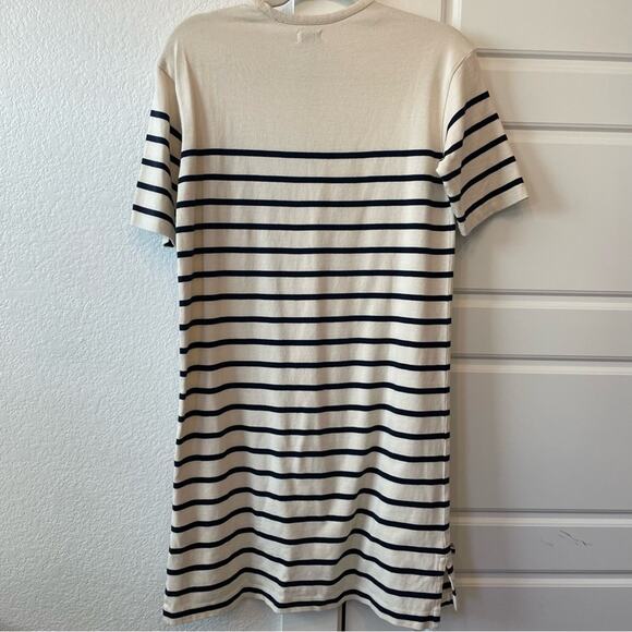 Faherty Cayman Striped T Shirt Dress - Picture 3 of 6